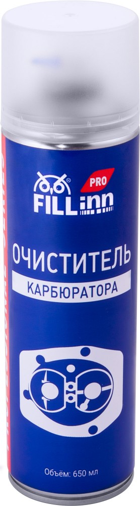 FILL inn FLP308 Очиститель карбюратора, 650 мл (аэрозоль) FLP308