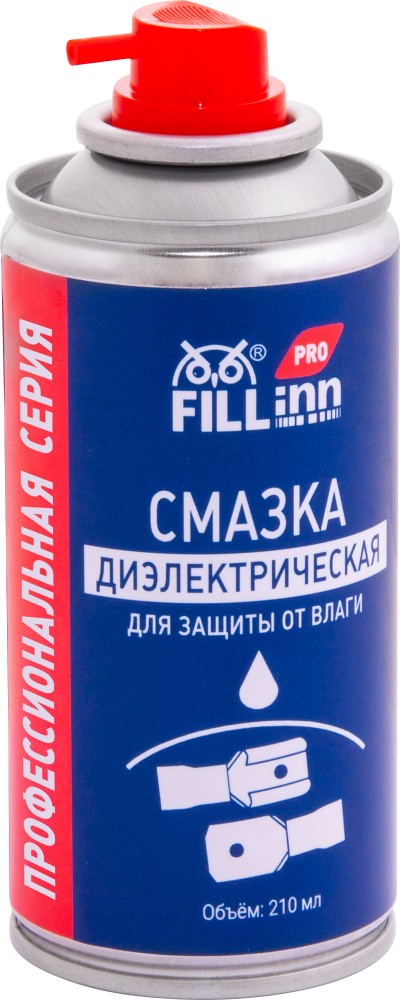 FILL inn FLP305 Смазка диэлектрическая для защиты от влаги, 210 мл (аэрозоль) FLP305