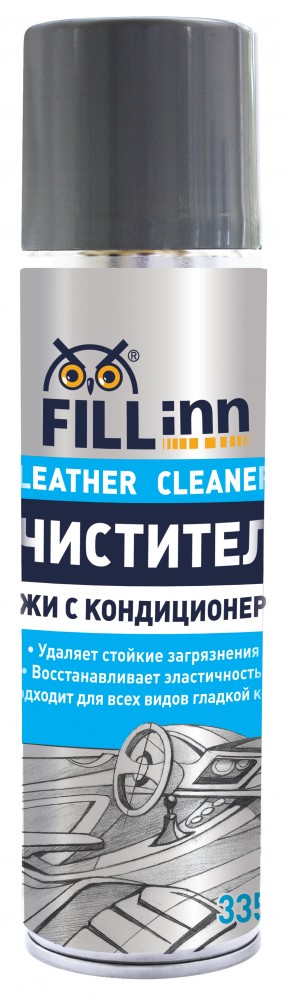 FILL inn FL055 Очиститель кожи с кондиционером, 335 мл FL055