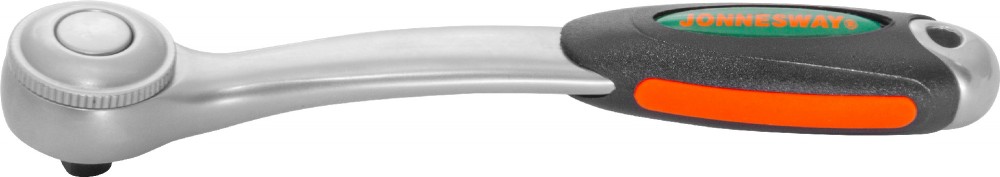 Jonnesway R3402 Рукоятка трещоточная 1/4"DR, 72 зубца, 145 мм R3402