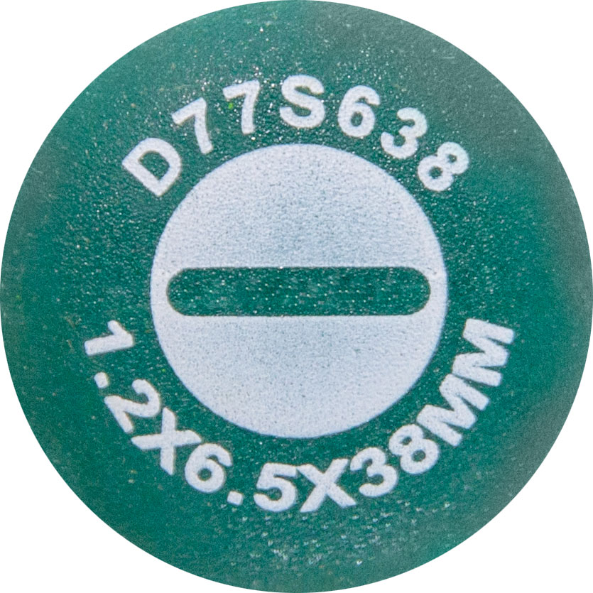 Jonnesway D77S638 Отвертка стержневая шлицевая ANTI-SLIP GRIP, SL6.5х38 мм D77S638