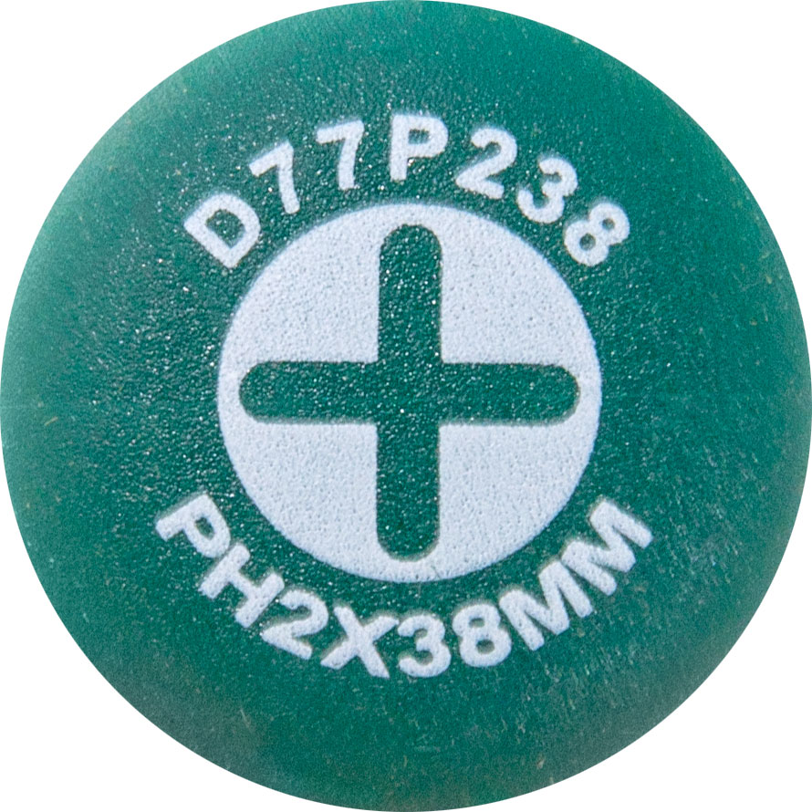 Jonnesway D77P238 Отвертка стержневая крестовая ANTI-SLIP GRIP, PH2х38 мм D77P238