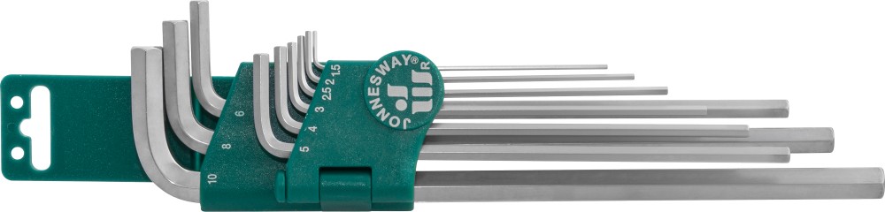 Jonnesway H03S109S Набор ключей торцевых шестигранных удлиненных, 9 предметов H03S109S