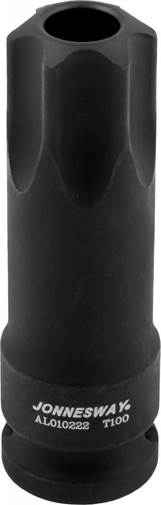 Jonnesway AL010222 Насадка торцевая ударная TORX® 1/2"DR, T-100, L=78 мм, для шкива распредвала двигателей (Mercedes) AL010222