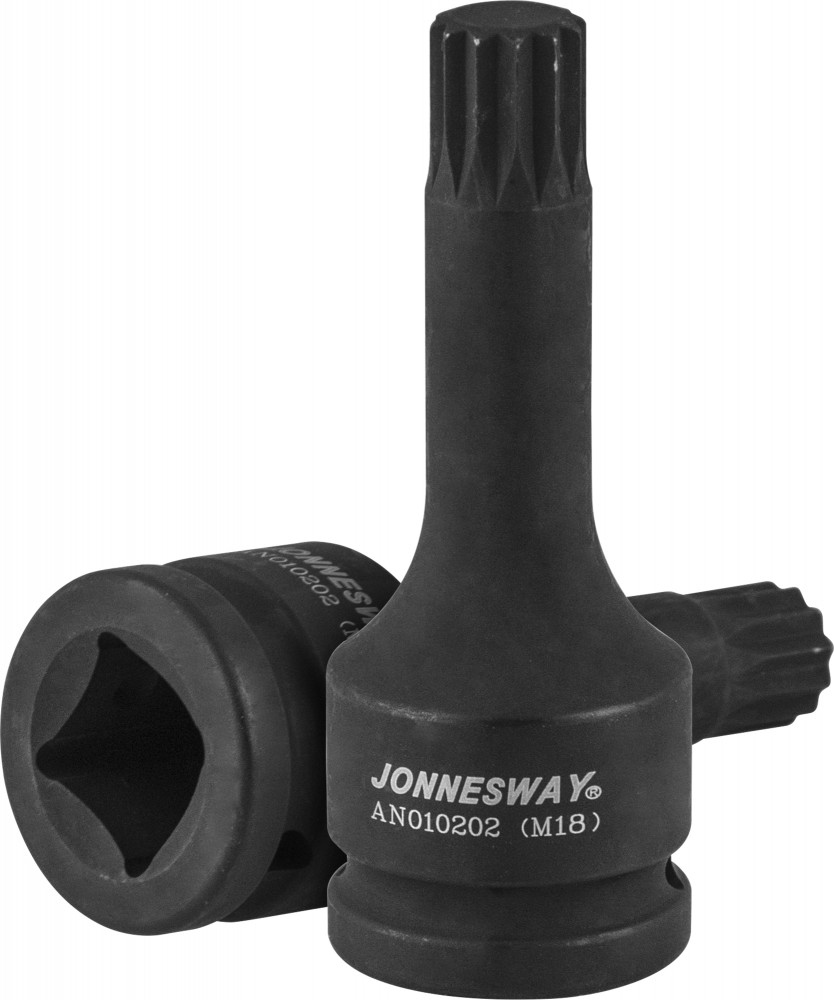 Jonnesway AN010202 3/4''DR Насадка ударная М18х105 мм. для ступичных гаек а/м VAG AN010202