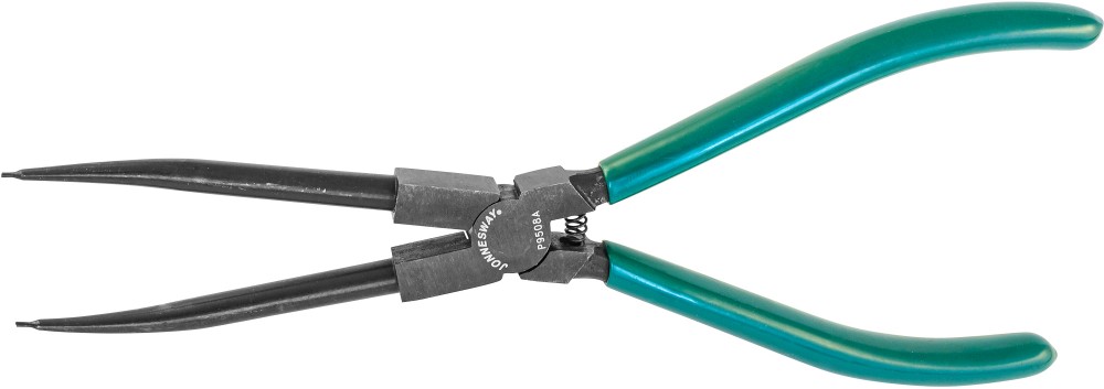 Jonnesway P9508A Щипцы прямые для стопорных колец удлиненные с ПВХ рукоятками, сжим, 215 мм, 10-32 мм P9508A