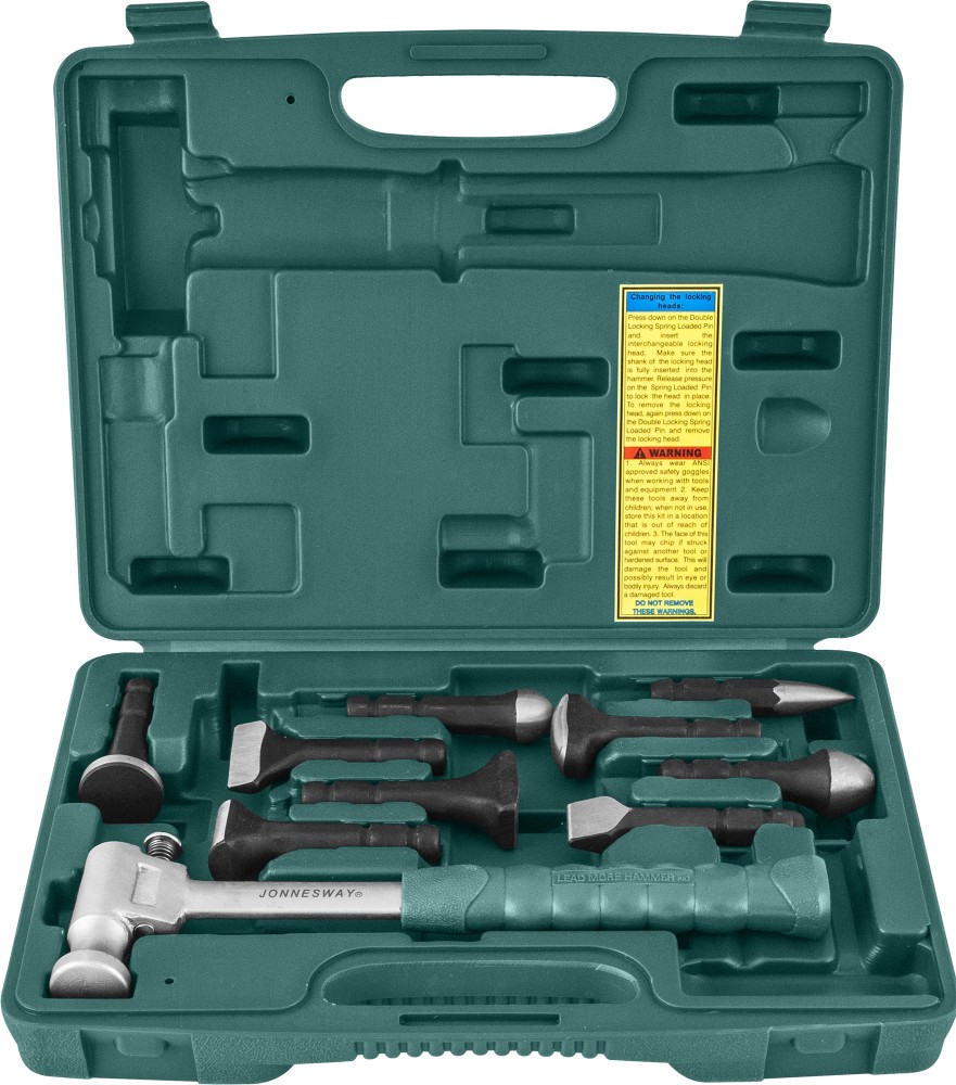 Jonnesway AG010142 Многофункциональный молоток с сменными головками для жестяных работ AG010142