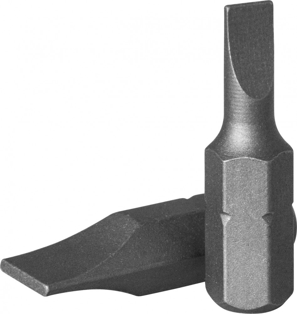 Jonnesway D125F6512A Вставка-бита 1/4"DR шлицевая, SL6.5, 25 мм D125F6512A