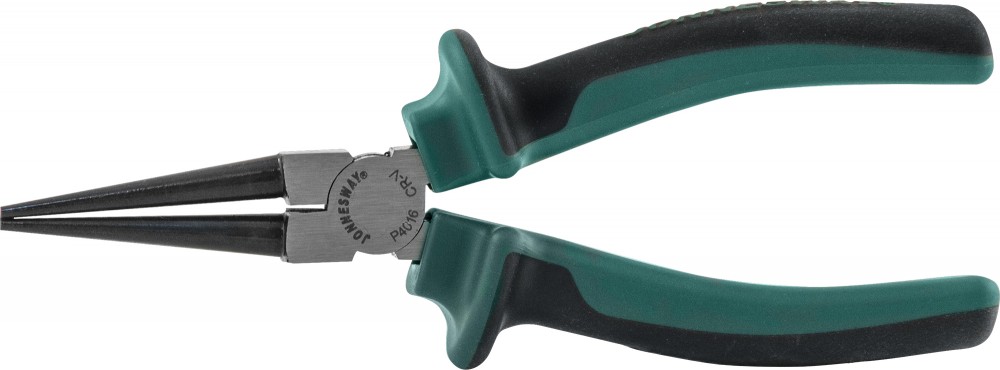 Jonnesway P4016 Круглогубцы с двухкомпонентными рукоятками, 160 мм P4016