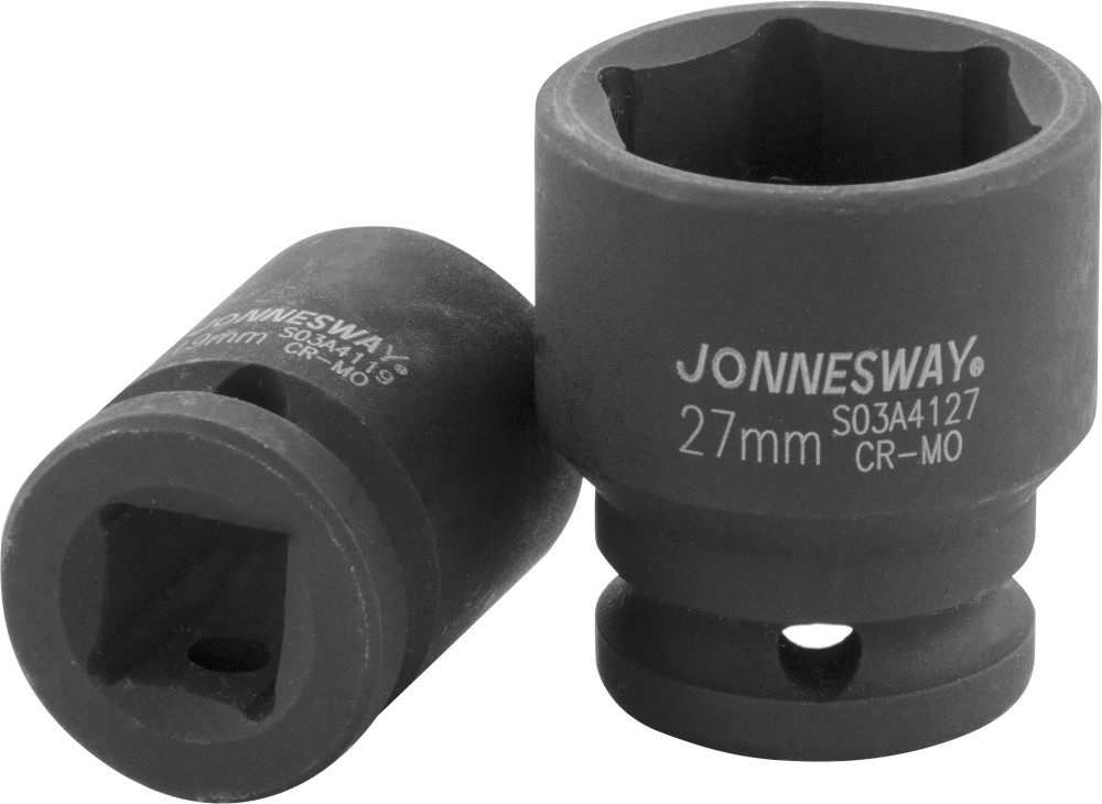 Jonnesway S03A4109 Головка торцевая ударная 1/2"DR, 9 мм S03A4109