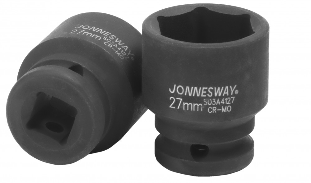Jonnesway S03A4127 Головка торцевая ударная 1/2"DR, 27 мм S03A4127