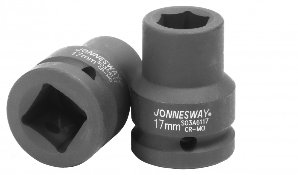 Jonnesway S03A6117 Головка торцевая ударная 3/4"DR, 17 мм S03A6117