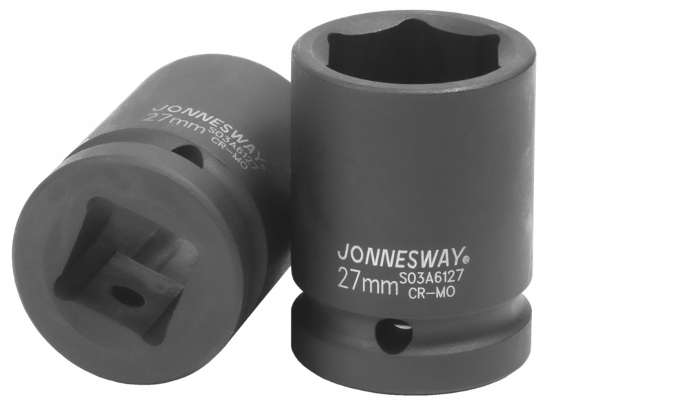 Jonnesway S03A6127 Головка торцевая ударная 3/4"DR, 27 мм S03A6127