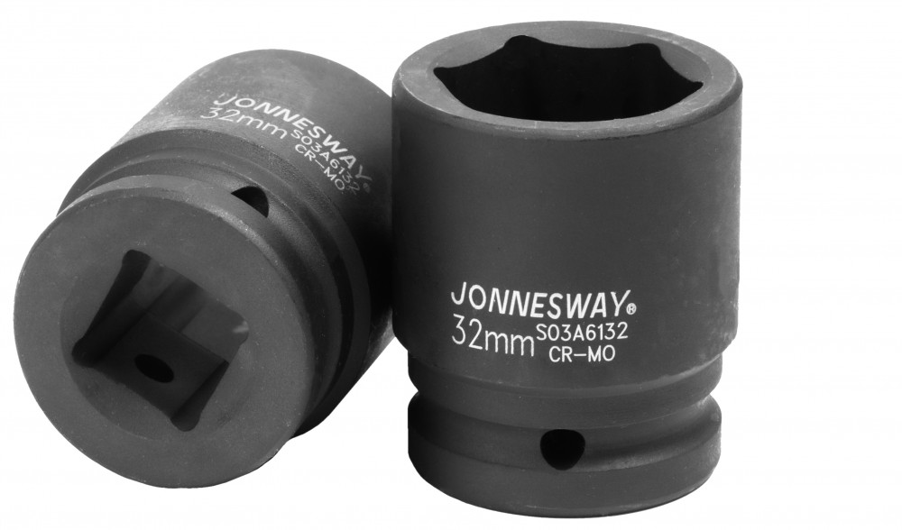 Jonnesway S03A6132 Головка торцевая ударная 3/4"DR, 32 мм S03A6132