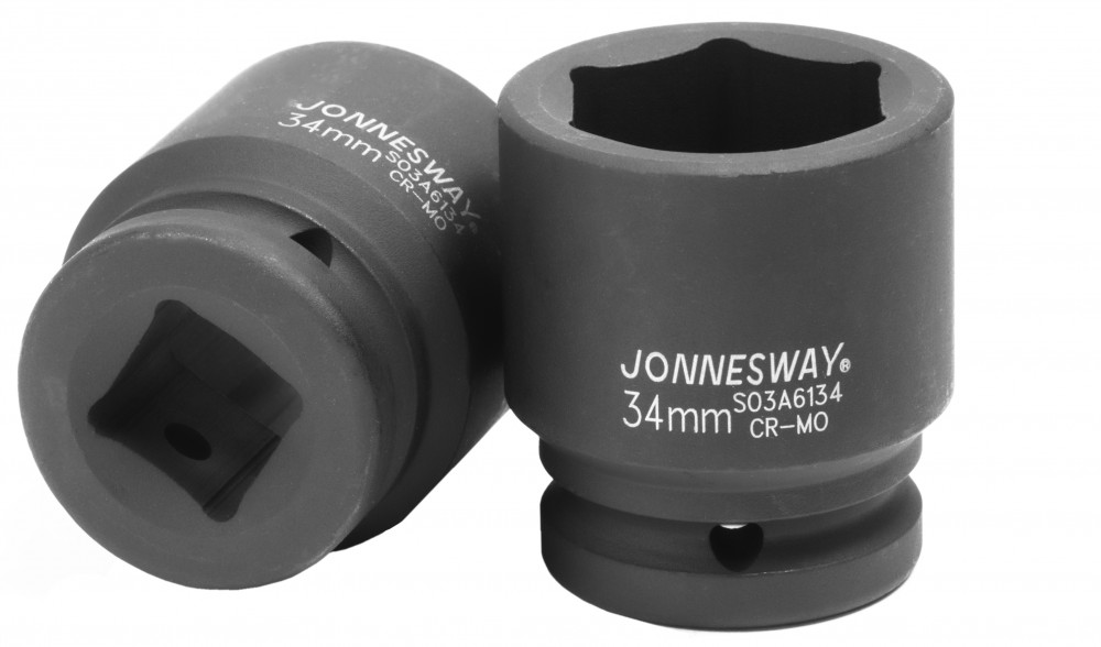Jonnesway S03A6134 Головка торцевая ударная 3/4"DR, 34 мм S03A6134