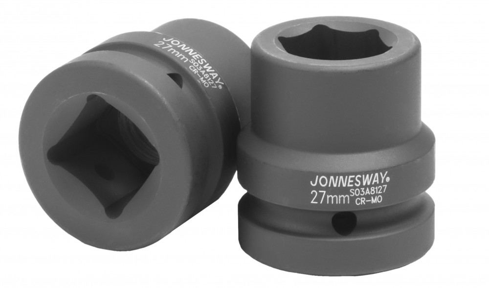 Jonnesway S03A8127 Головка торцевая ударная 1"DR, 27 мм S03A8127