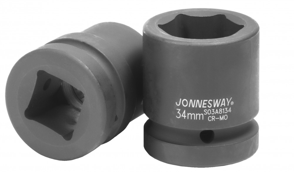 Jonnesway S03A8134 Головка торцевая ударная 1"DR, 34 мм S03A8134
