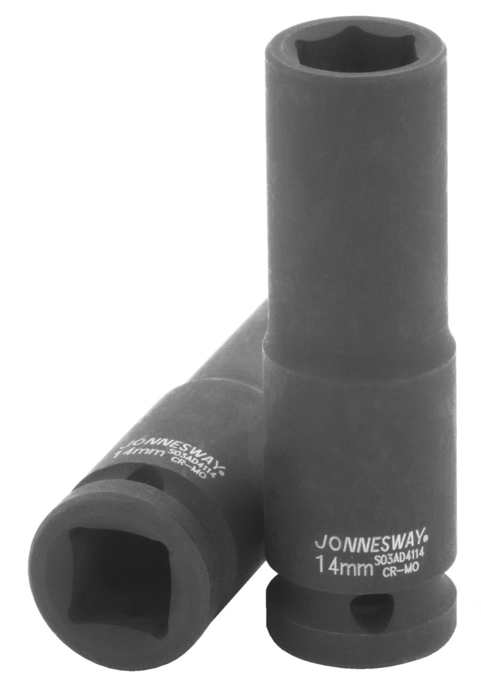 Jonnesway S03AD4114 Головка торцевая ударная глубокая 1/2"DR, 14 мм S03AD4114