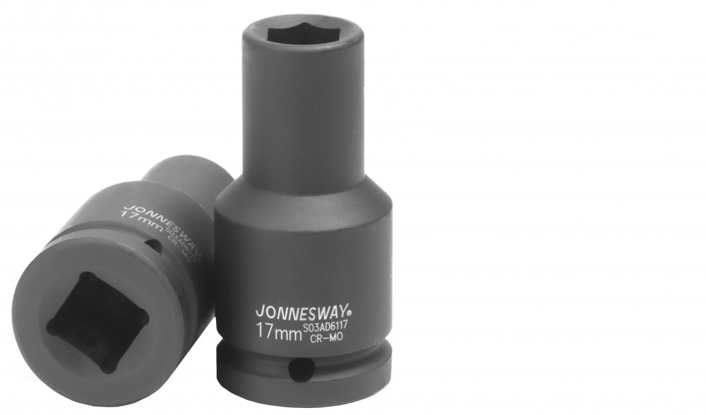 Jonnesway S03AD6117 Головка торцевая ударная глубокая 3/4"DR, 17 мм S03AD6117