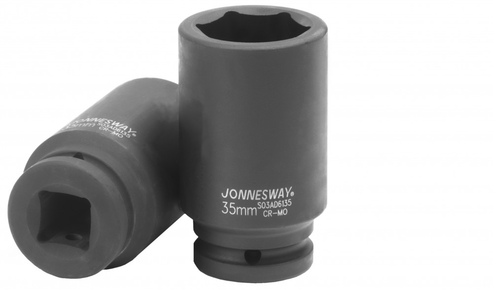 Jonnesway S03AD6135 Головка торцевая ударная глубокая 3/4"DR, 35 мм S03AD6135