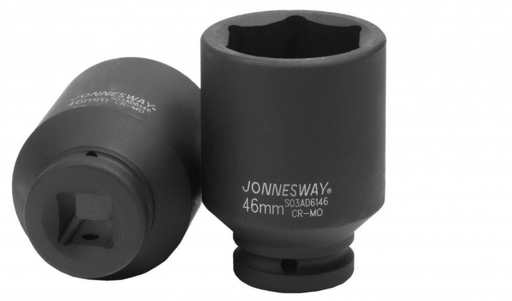 Jonnesway S03AD6146 Головка торцевая ударная глубокая 3/4"DR, 46 мм S03AD6146