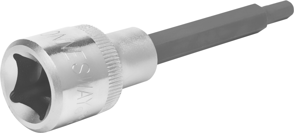 Jonnesway S09H4305 Насадка торцевая 1/2"DR с вставкой-битой шестигранной, H5, 100 мм S09H4305