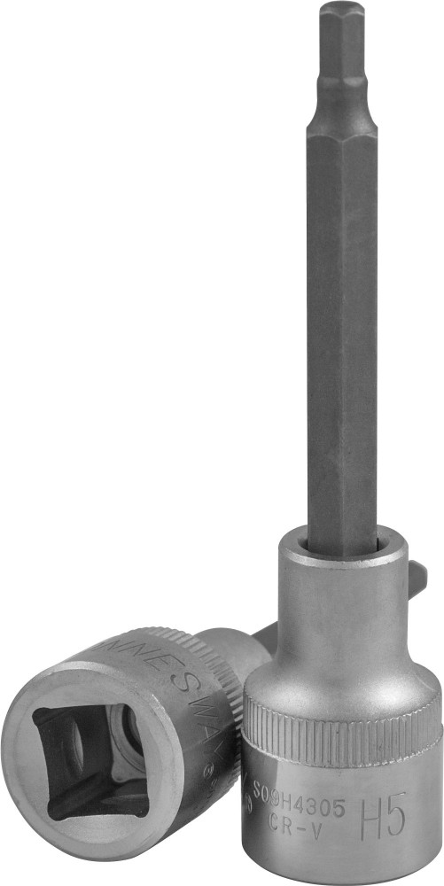 Jonnesway S09H4307 Насадка торцевая 1/2"DR с вставкой-битой шестигранной, H7, 100 мм S09H4307