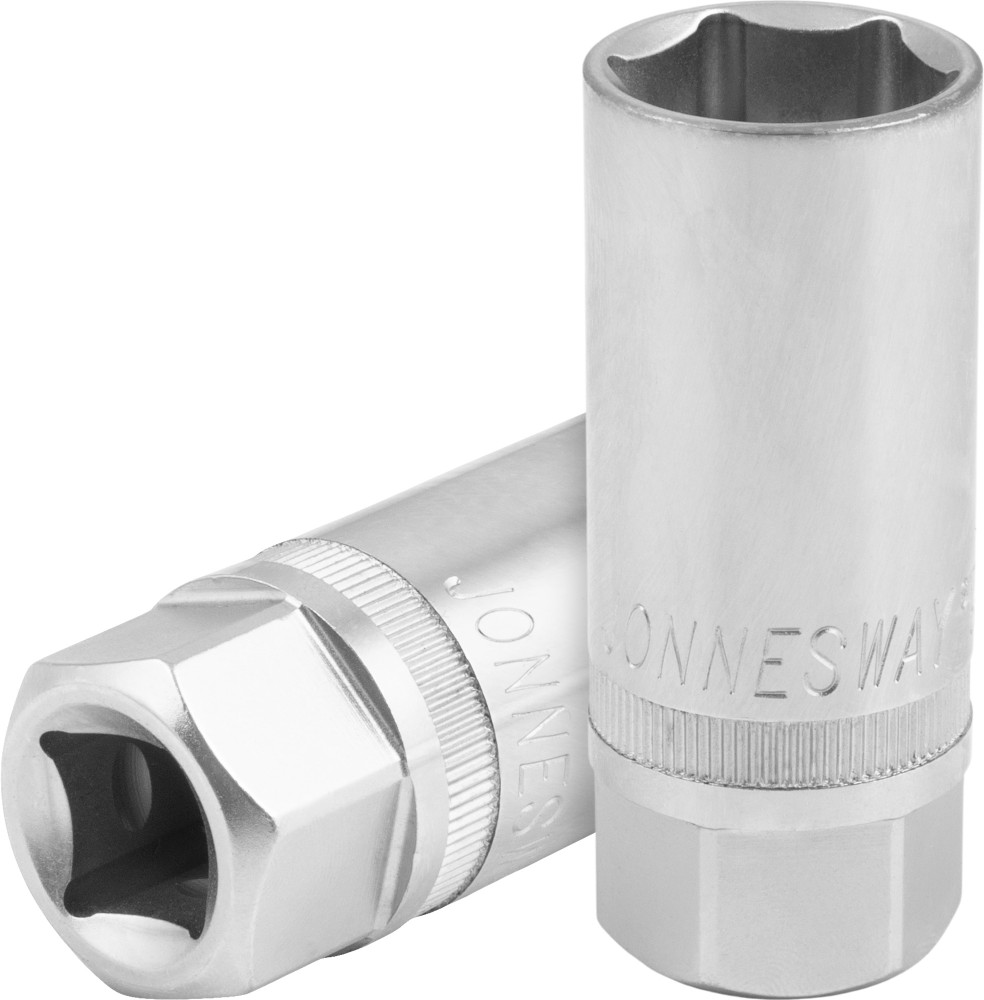 Jonnesway S17M4121 Головка торцевая свечная c магнитным держателем 1/2"DR, 21 мм S17M4121