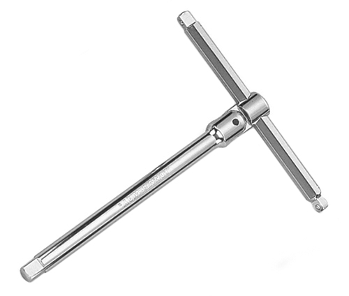 Jonnesway S43H210 Удлинитель Т-образный трехсторонний 1/4",3/8",1/2"DR, 250-200 мм S43H210