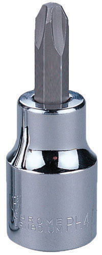 Jonnesway S51H404 Насадка торцевая 1/2"DR с вставкой-битой, РН4, 55 мм S51H404