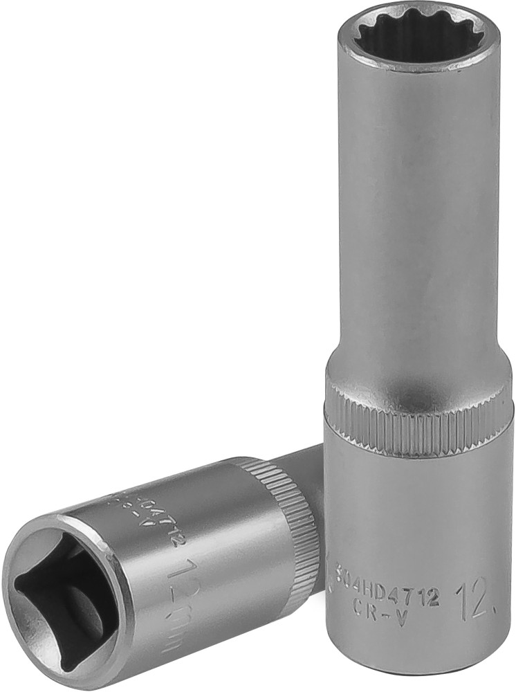 Jonnesway S04HD4712 Головка торцевая глубокая 12-гранная 1/2"DR, 12 мм S04HD4712