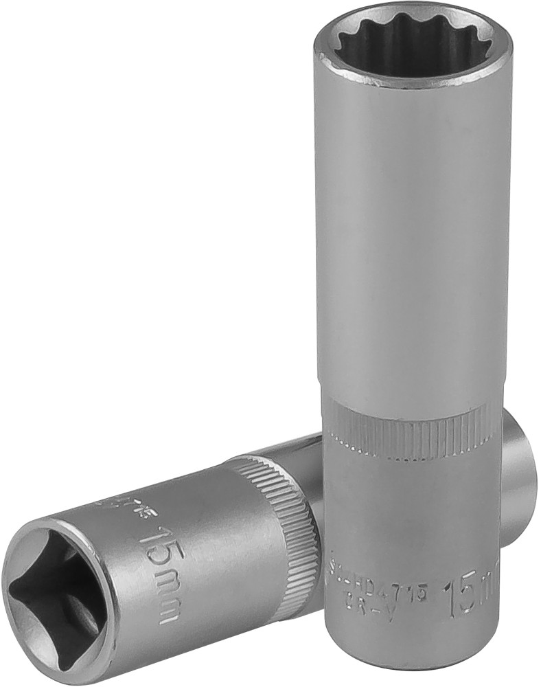 Jonnesway S04HD4715 Головка торцевая глубокая 12-гранная 1/2"DR, 15 мм S04HD4715