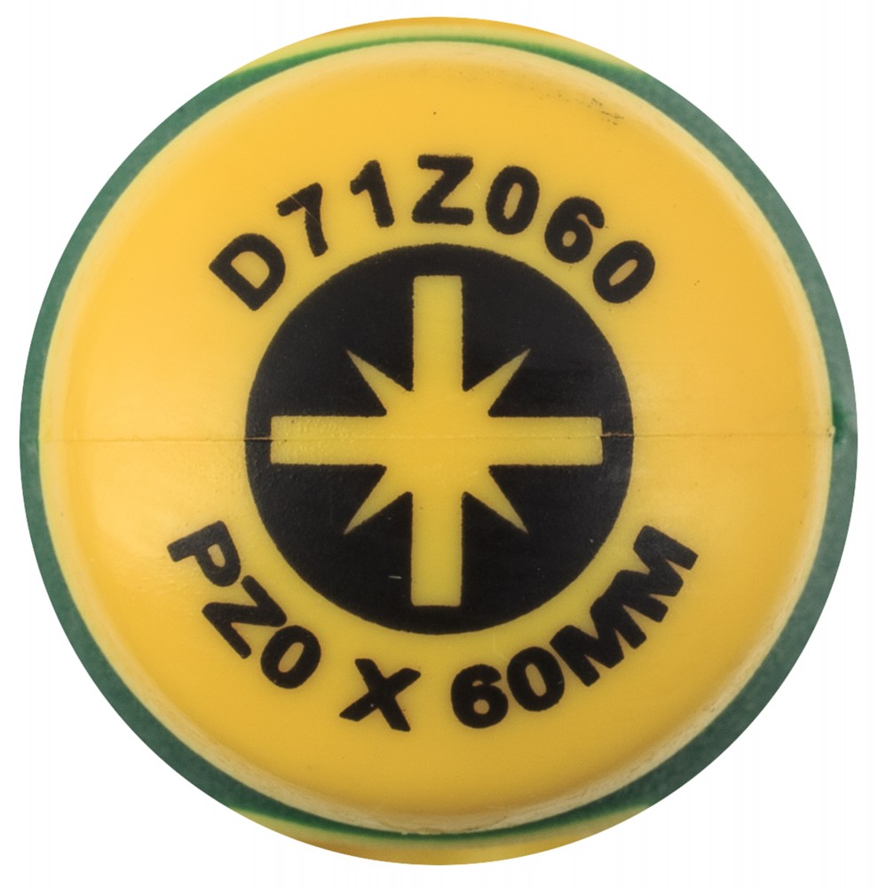 Jonnesway D71Z060 Отвертка стержневая POZIDRIV® ANTI-SLIP GRIP, PZ0x60 D71Z060