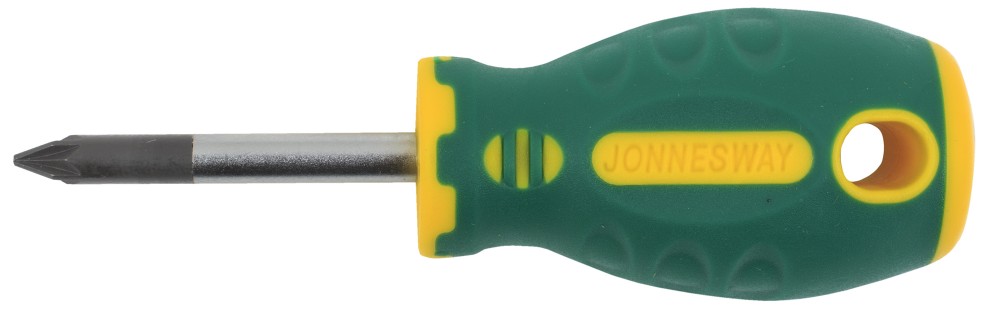 Jonnesway D71Z138 Отвертка стержневая POZIDRIV® ANTI-SLIP GRIP, PZ1x38 D71Z138