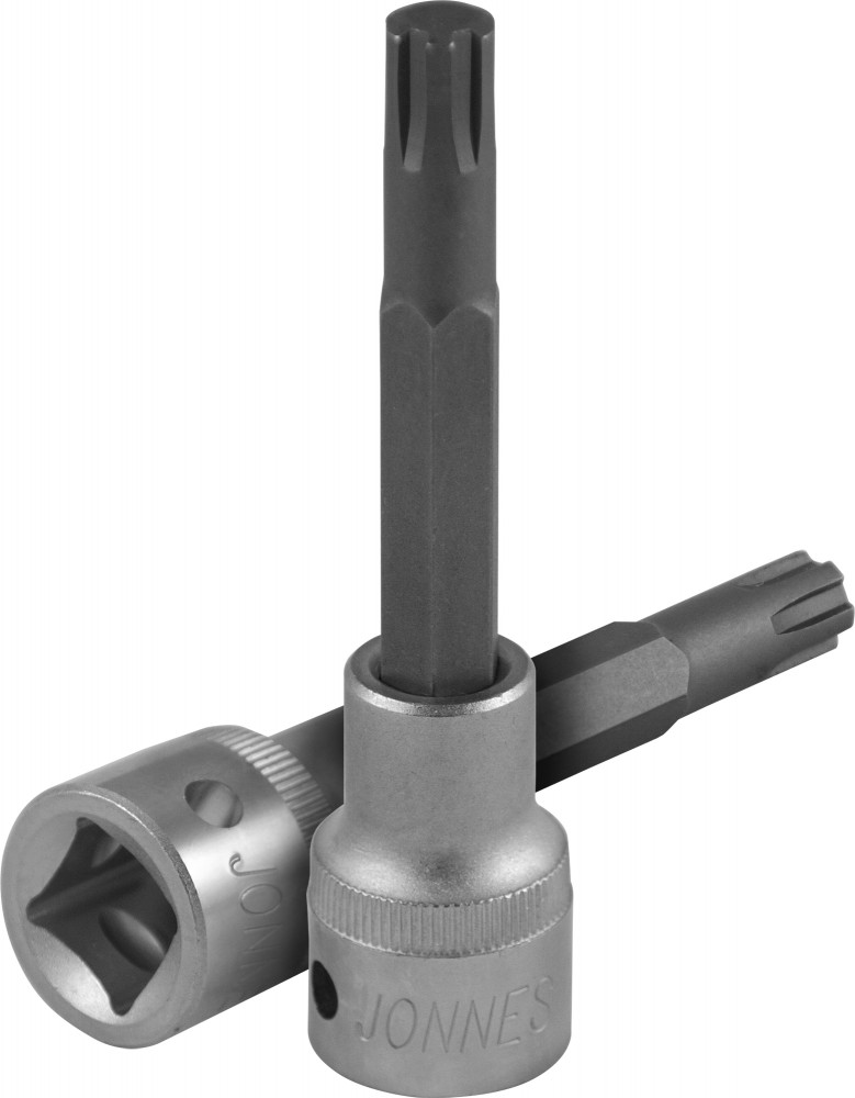 Jonnesway S63H4310 Торцевая насадка 1/2"DR с вставкой-битой RIBE для болтов ГБЦ двигателей VAG, М10S, 100 мм S63H4310
