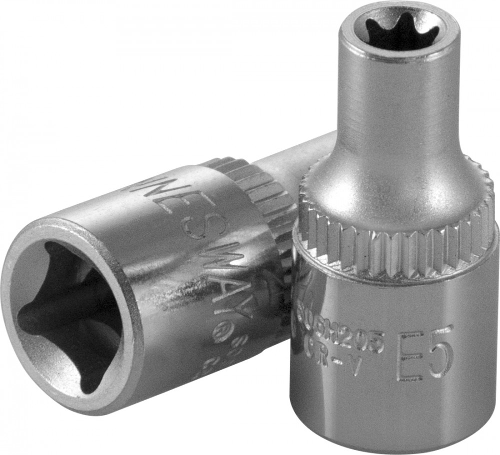Jonnesway S06H204 Головка торцевая 1/4"DR, внешний TORX®, Е4 S06H204