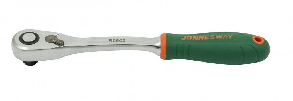 Jonnesway R6803 Рукоятка трещоточная 3/8"DR, 60 зубцов, 200 мм R6803