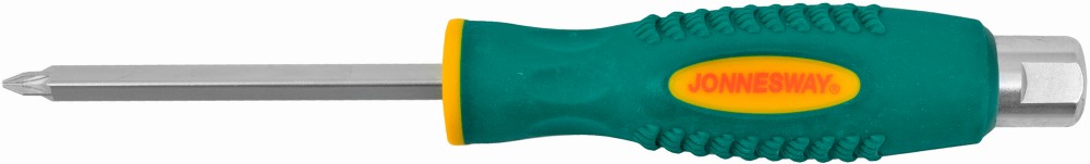 Jonnesway D70Z175 Отвертка стержневая POZIDRIV® , ударная, силовая под ключ, PZ1x75 D70Z175