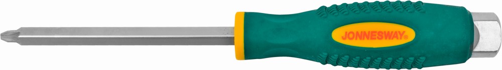 Jonnesway D70Z3125 Отвертка стержневая POZIDRIV® , ударная, силовая под ключ, PZ3x125 D70Z3125