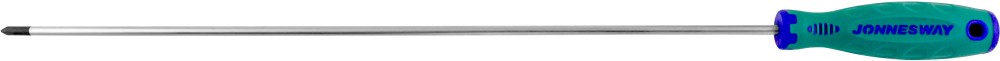 Jonnesway D71P1400 Отвертка стержневая крестовая ANTI-SLIP GRIP, PH1x400 мм D71P1400