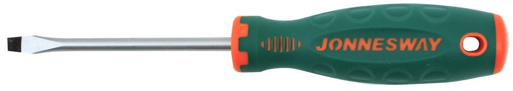 Jonnesway D71S6300 Отвертка стержневая шлицевая ANTI-SLIP GRIP, SL6.5х300 мм D71S6300