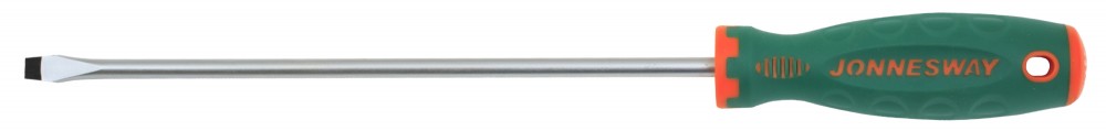 Jonnesway D71S8250 Отвертка стержневая шлицевая ANTI-SLIP GRIP, SL8.0х250 мм D71S8250