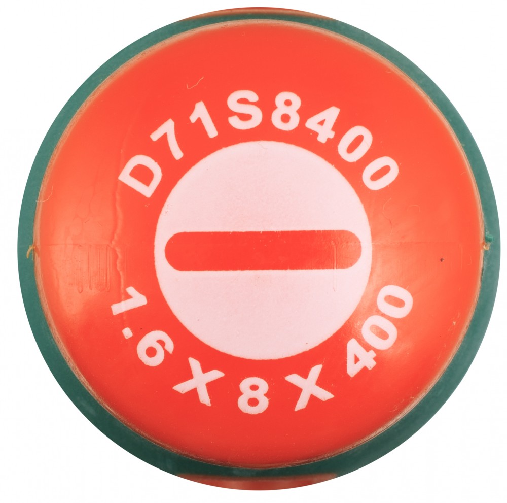 Jonnesway D71S8400 Отвертка стержневая шлицевая ANTI-SLIP GRIP, SL8.0х400 мм D71S8400