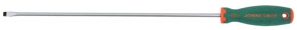 Jonnesway D71S8400 Отвертка стержневая шлицевая ANTI-SLIP GRIP, SL8.0х400 мм D71S8400