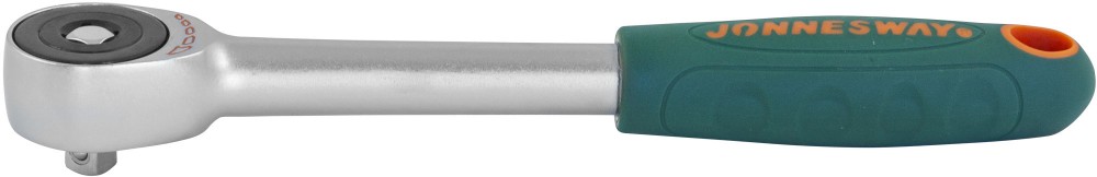 Jonnesway R6603 Рукоятка трещоточная ротационная со сквозным приводом 3/8"DR, 60 зубцов, 240 мм R6603