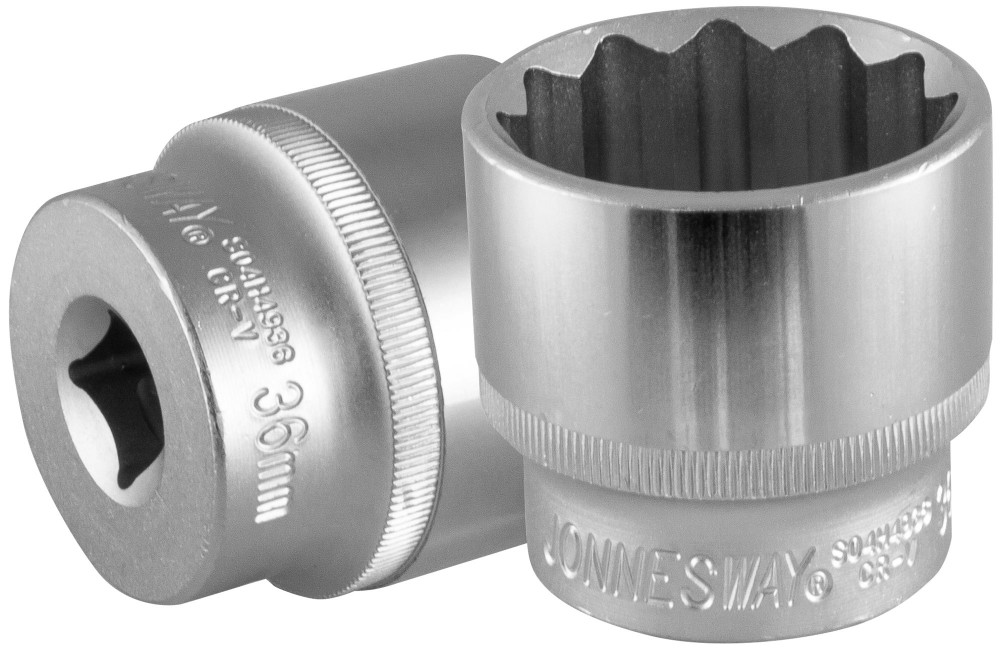Jonnesway S04H4936 Головка торцевая 12-гранная 1/2"DR, 36 мм S04H4936
