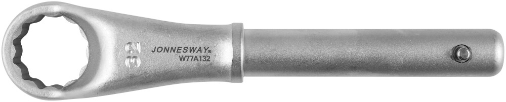 Jonnesway W77A132 Ключ накидной усиленный, 32 мм, d21.5/235 мм W77A132