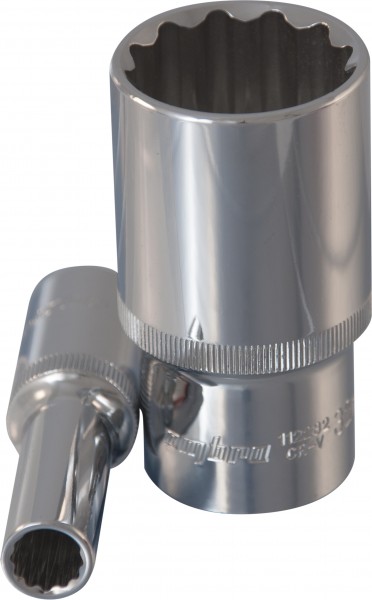 Ombra 112220 Головка торцевая глубокая 12-гранная 1/2"DR, 20 мм 112220