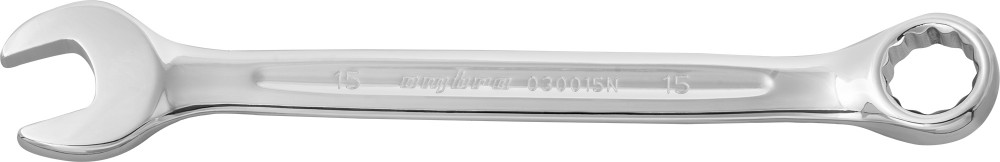Ombra 030015N Ключ гаечный комбинированный, 15 мм 030015N