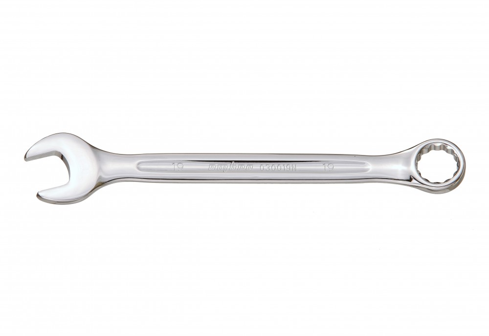 Ombra 030019N Ключ гаечный комбинированный, 19 мм 030019N
